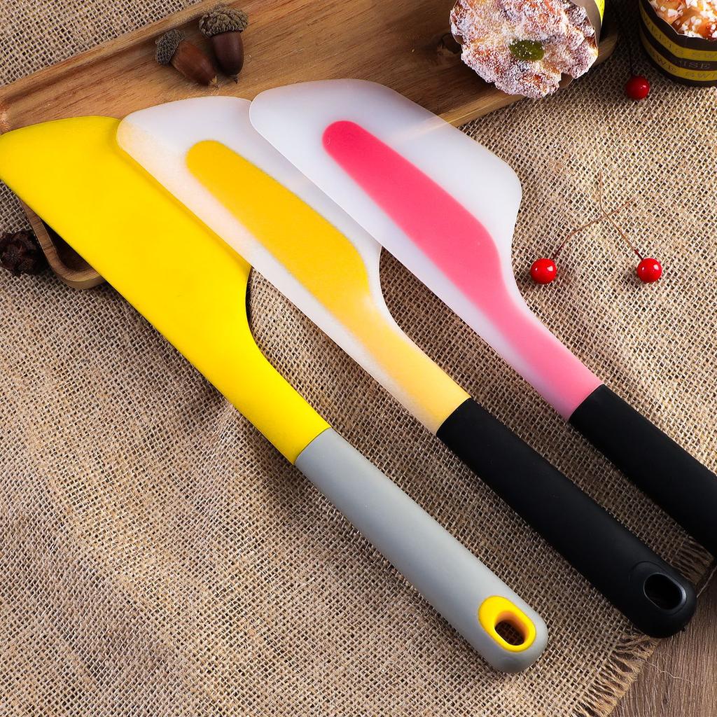 1pcs Large Mixing Silicone Spatula Baking Butter Spatula Butter Cream Scraper Spatula Baking Tools