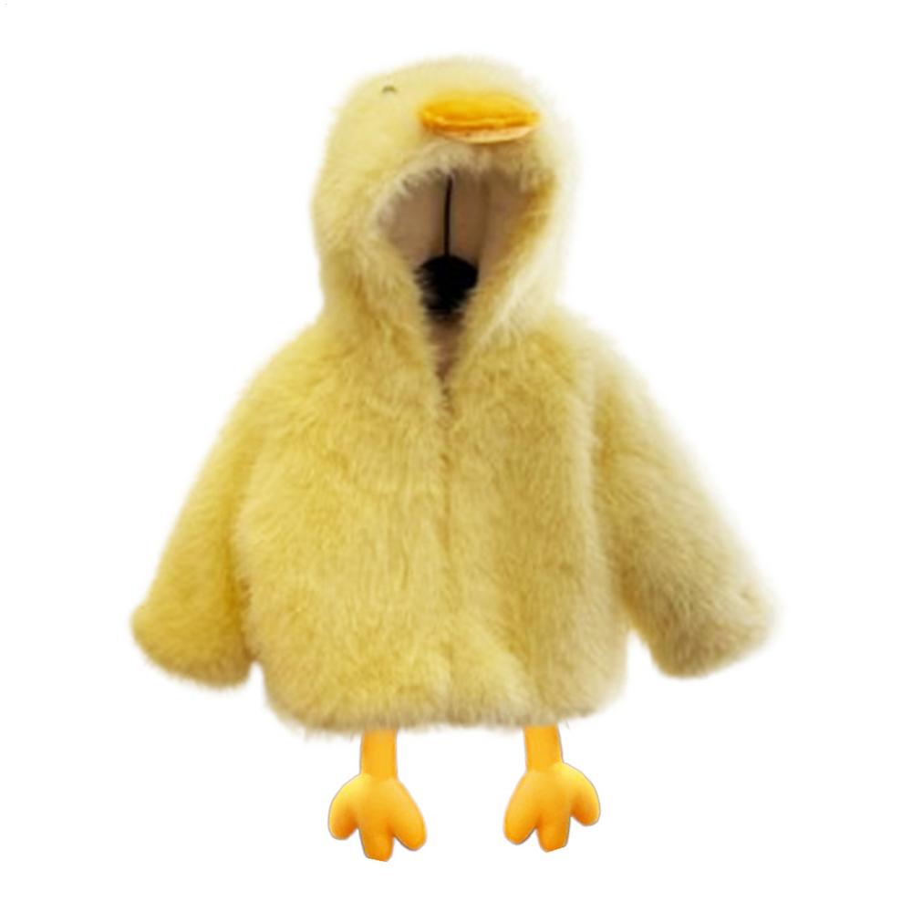 Kids Duck Costume Plush Winter Duck Coats For Kids Role Play Costume Cold Weather Outwear For Role Play Daily Life