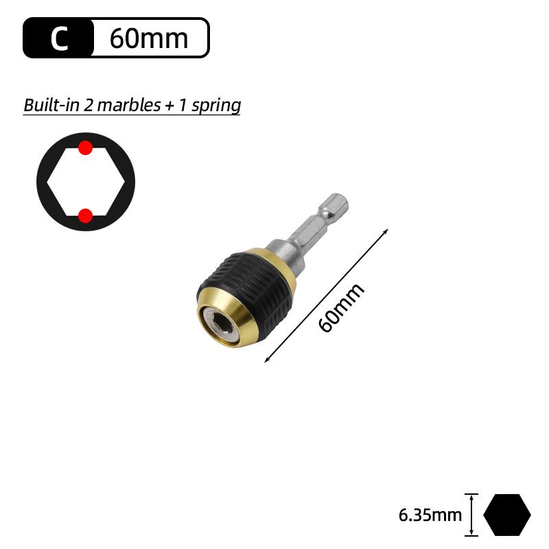 75/100/150/300mm Multiple Sizes 1/4Inch Hex Quick Release Electric Screwdriver Extension Bit Holder Drill Bit Rod Bar Hand Tools