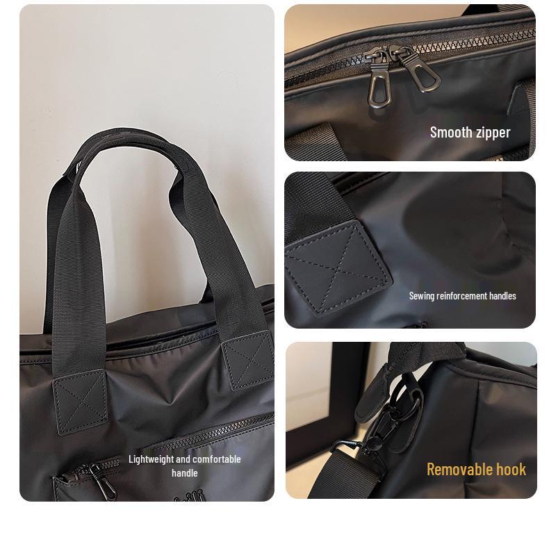 Women's Versatile Cross-Border Fitness Bag: Fashionable Sports Tote for Travel, Short Trips, and Commutes