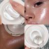Langanhaltender Wasserfester Feiner Schimmer Highlighter, Natürlicher Glänzender Effekt, Kontur Aufhellen und Gesicht Modifizieren, Perlenschimmer Glattes Gebackenes Puder