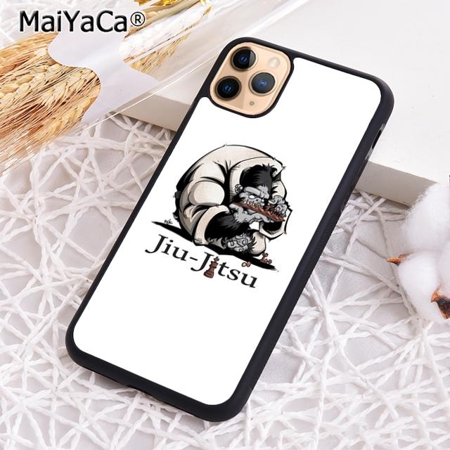 MaiYaCa BJJ Brazilian Jiu Jitsu Art Sport Phone Case For iPhone 16 15 14 plus XR XS 11 12 13 pro max Cover coque