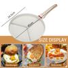 3-In-1 Divided Breakfast Omelette Frying Pan Non-stick Egg Pan Steak Grill Pan Ham Pancake Skillet Pan for Indoor Cooking Pan