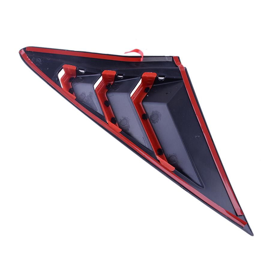 Side Air Vent Window Louver Cover For Honda Civic 2016-21 10th Hatchback Type R