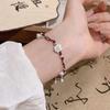 1Pcs Ethnic Trendy Hand Accessories Pulseras Chinese Style Woven Bracelets Red Rope Bell Lotus Flower Bracelets For Women