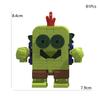 Building Block Set - DIY Assembly Collectible Mini Figures With Interchangeable Parts |Game Character Model Kits For Fans & Adults