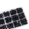 480Pcs M3 M4 M5 Hex Socket Head  Screws Metric Thread Hex Allen Drive Machine  Nuts Metal Standard Fastener Hardware