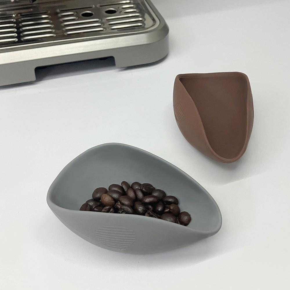 Halkfri Kaffeböna Doseringskopp Slitstark Te Måttbricka Köksdisplay