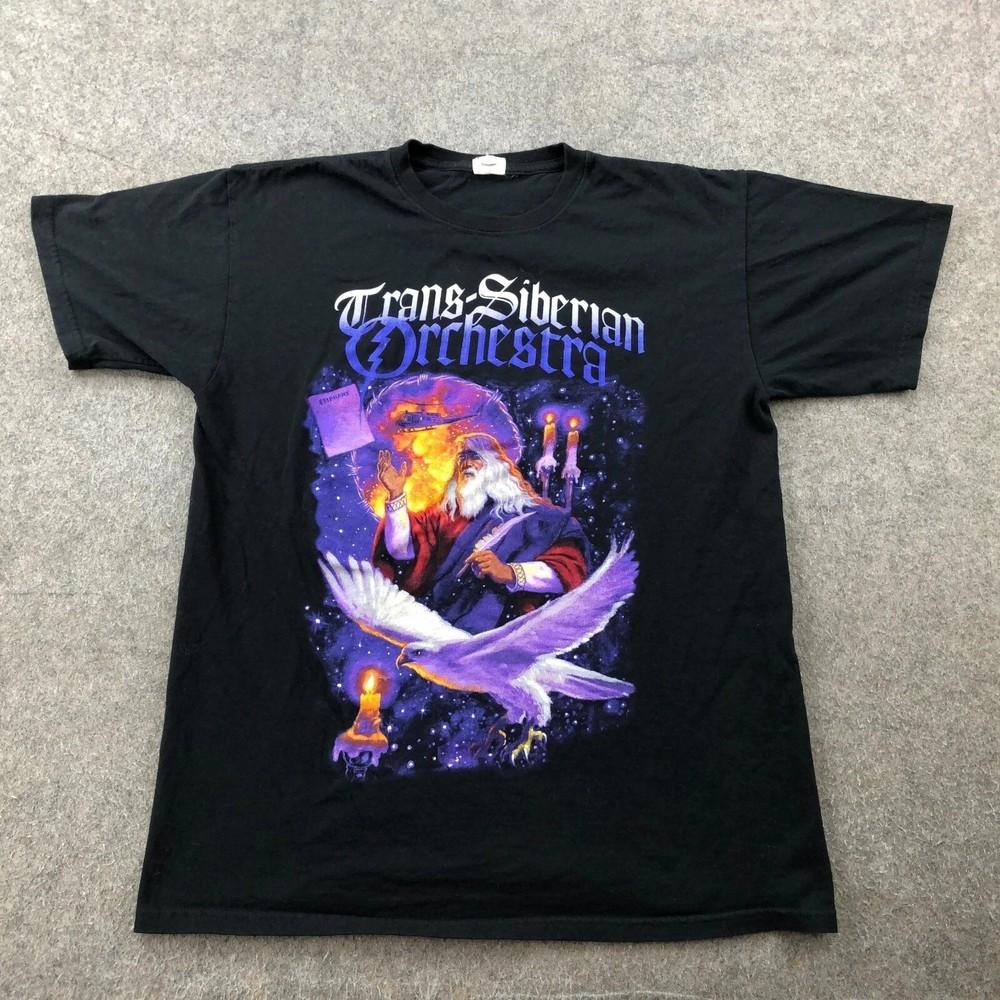 Trans Siberian Orchestra Band Winter Tour 2010 Black Shirt S to 5XL TU602 Unisex T-Shirt XXL