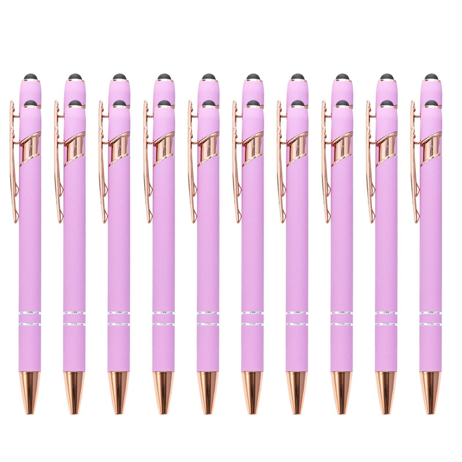 

20 шт. персонализированная шариковая ручка с гравировкой персонализированный подарок на годовщину для мужчин и женщин 15 мл One Size светло-фиолетовый