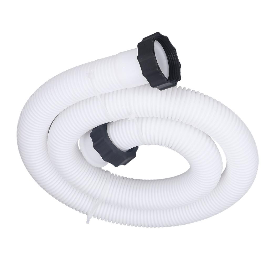 Pool Pump Replacement Hose for 1.5in Diameter Replacement Pool Hose for Above Ground Pools White