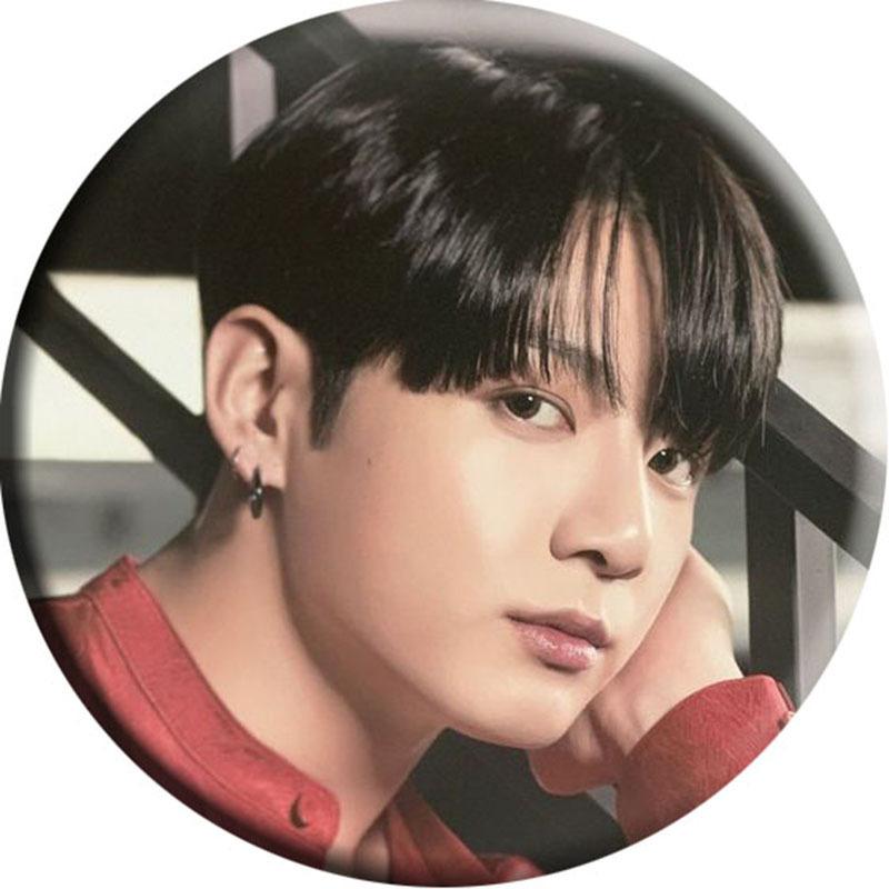 BTS Karte der Seele ON:E Konzert Taschenspiegel Schlüsselanhänger Tragbarer Kosmetikspiegel Tasche Anhänger Rucksack Kleidung Accessoire ARMY Sammlerstück Geschenk