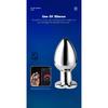 Vibrating Remote Heart-Shaped App Control Man and Woman Metal Anal Plug Adult Luminous Electric Anal Dildo Couple Intimate Toys