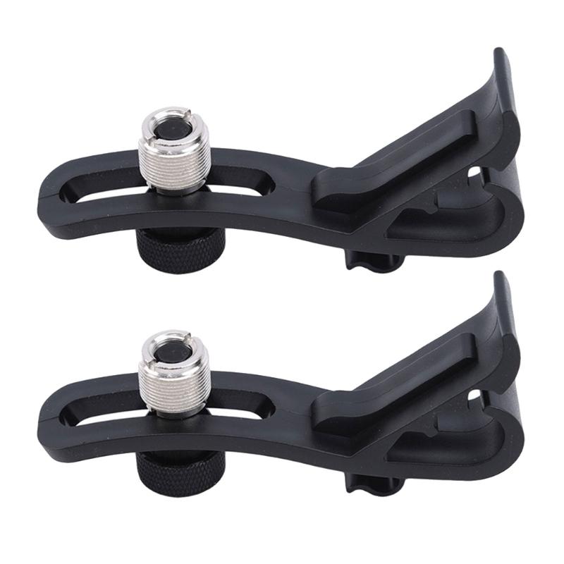 Microphone Drum Mount, Drum Mount Mic Clip Drum Microphone Clamp, Shockproof Drum Microphone Securing Clip Replacements