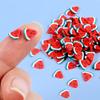 10g Nail Art Decoration Heart Fruit Candy Slices Polymer Clay Nail Charms Manicure Accessory for DIY Resin Silicone Mold Filler