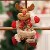 Ornamenti natalizi regalo Babbo Natale pupazzo di neve renna bambola giocattolo appendere decorazioni decorazioni per l'albero di Natale