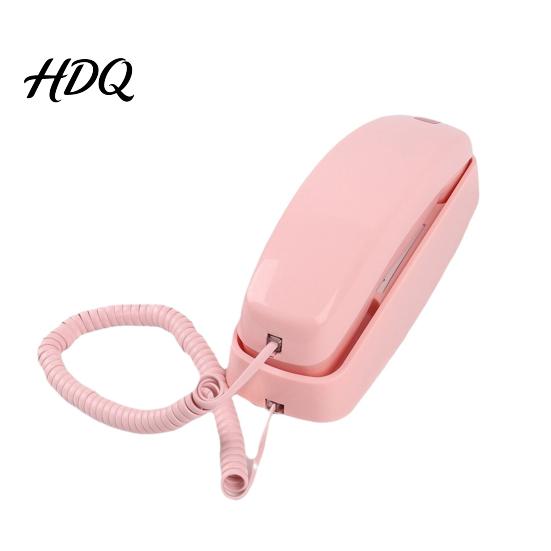 Desk Phone with Indicator Corded Buttons Home Office Wired Landline Large Telephone Volume Wall Mount Light