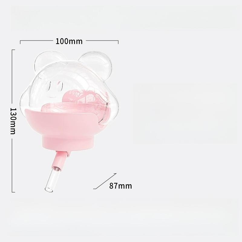 Hamster Water Dispenser Magnetic Wall Mounted Water Bottle Rabbit Dutch Pig Water Dispenser Pet Supplies Water Bottle