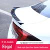 Painted Blade Style Rear Spoiler for Buick New Regal 17-24 Models - No-Drill Installation