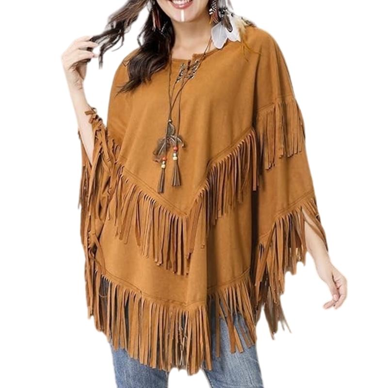 

Elegant Tasseled Warm Khaki Shawl Wrap for Women Soft Warm Stylish Oversized Scarf Wrap Khaki 1