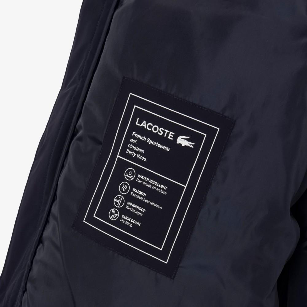 Lacoste Men's High-Neck Duck Down Puffer BH9052-55NHDE