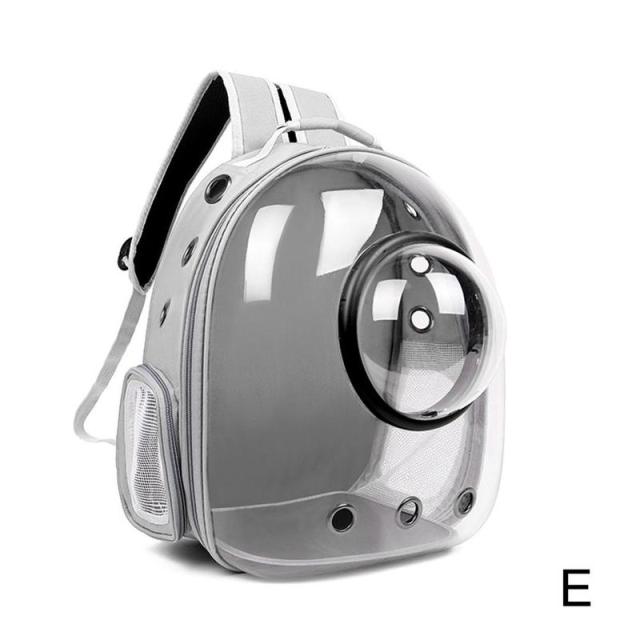Backpack Portable Pet Astronaut Space Capsule Transparent Bag For Puppy Transportation Cage Accessori S7t2