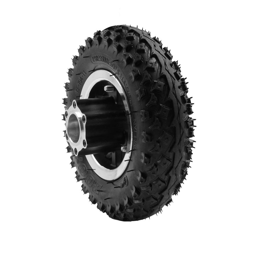 8 inch Pneumatic Wheel 200x50 Tire Inner Tube With 6 Holes Alloy Hub 10mm Bearing Diameter for Electric Scooter E-bike Parts