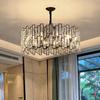 Modern Minimalist Crystal Pendant Lamp: Elegant Art for Living and Dining Rooms