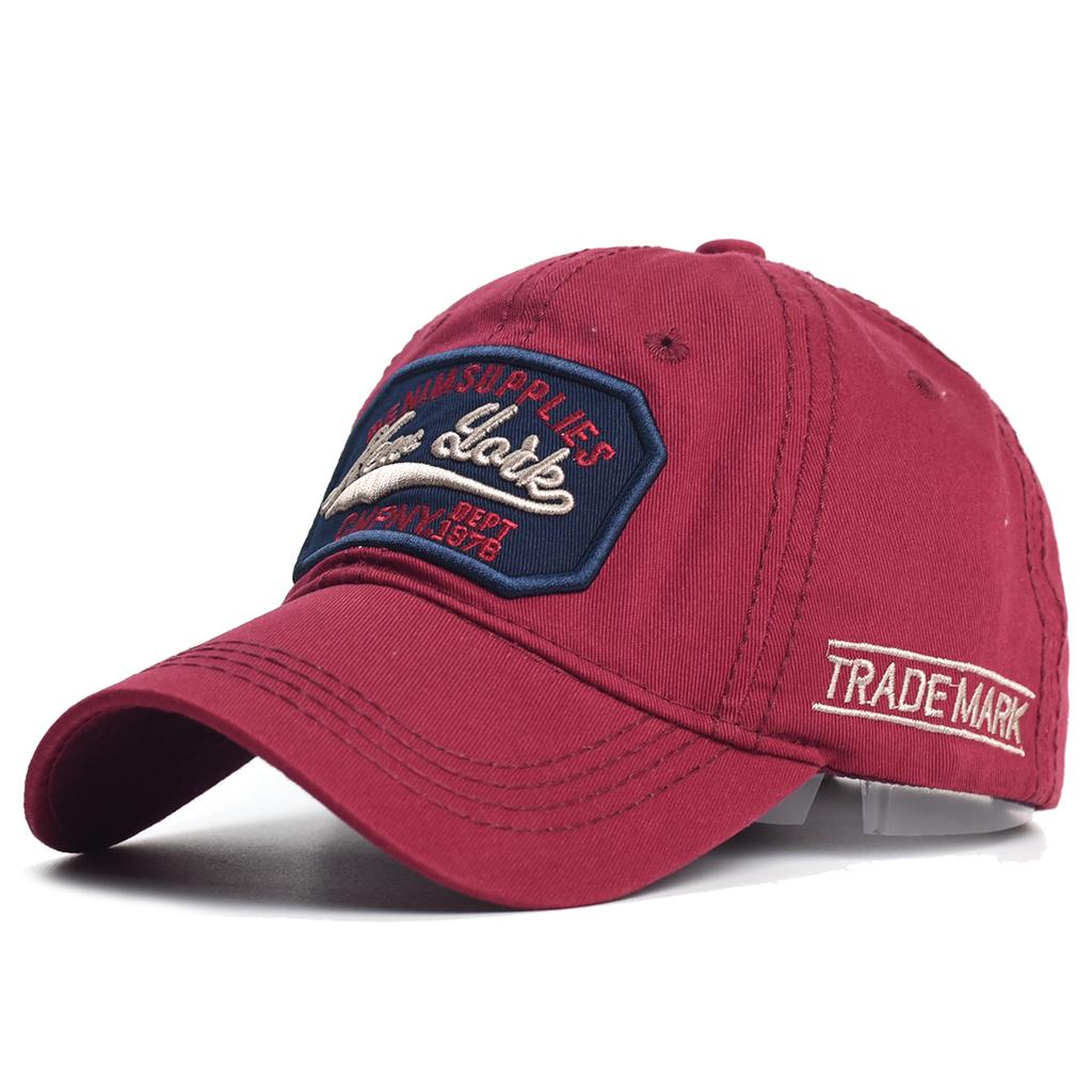 Fashion NEW YORK Embroidery Baseball Caps Outdoor Casual Adult Sun Hats Hip Hop Hat Sports Golf Caps Cotton Snapback Hats