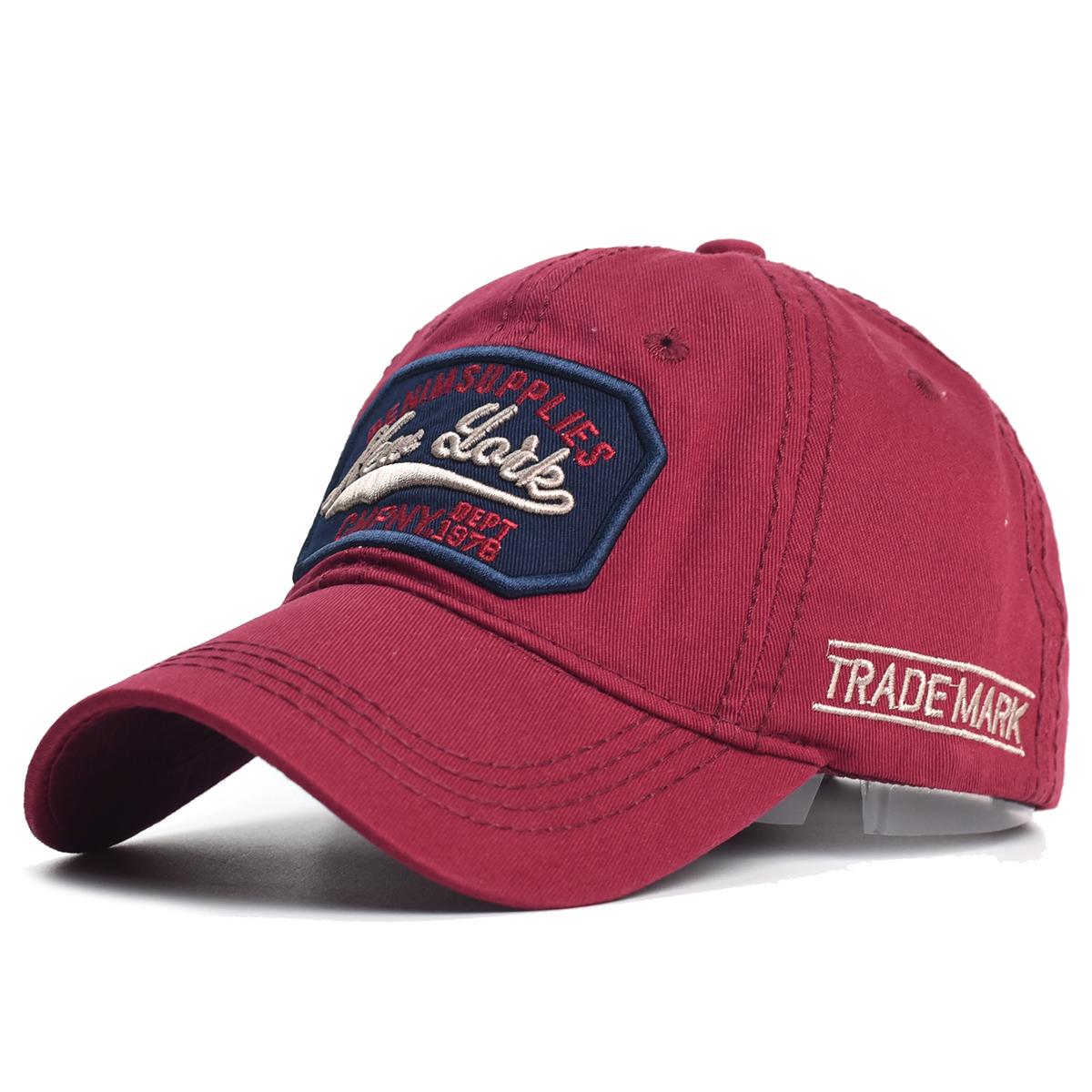 Мода НЬЮ-ЙОРК Вышивка Бейсболки Уличные Повседневные Взрослые Солнечные Шляпы Хип-хоп Шляпа Спортивные Гольф Кепки Хлопковые Снэпбэк Шляпы