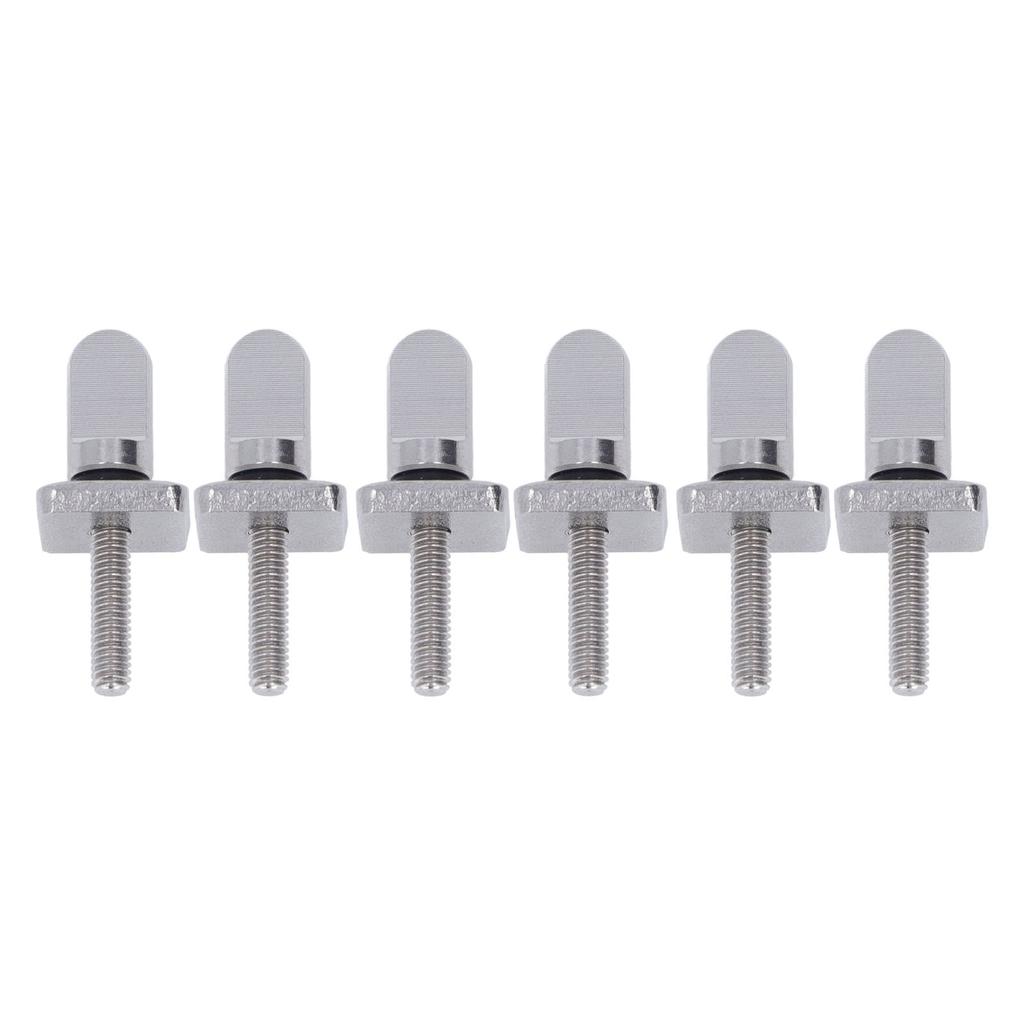 6 Pcs Fin Screw M4 Thread 316 Stainless Steel Strong Rust Resistance Thumb Fin Screw for Surfboard Longboards Veneers