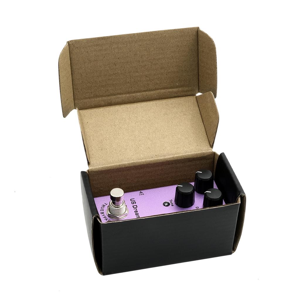 Electric Guitar Pedal Overdrive/ Distortion/Chorus/Delay/Tremolo Delay True Bypass, Durable Design for Versatile Tones Effects