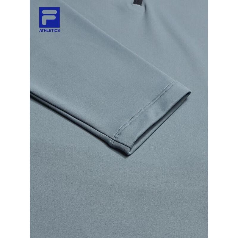 FILA Men's 2026 Spring Fitness Half-Zip Long-Sleeve Top