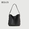 Retro Large-Capacity Bucket Bag All-Match Simple Shoulder Tote Bag