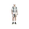 Jordan Plaid Patchwork Logo Print Straight Shorts Men Bottoms Multicolor DQ8348-384