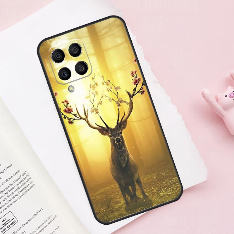 Animal Deer Case For Samsung Galaxy M15 M35 M55 M51 M31 M21 M11 M16 M36 M56 M53 M12 M32 M52 M14 M34 M54