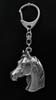 Australian Stock Horse - Silver-plated Key Ring, Handbag Decoration, Backpack Pendant by Art-Dog