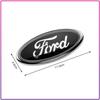 1 Adet Ford Mondeo Focus Fusion MK2 MK4 F150 F250 İçin Logo 11.5cm Araba Ön Kaput Logosu Arka Bagaj Rozet Çıkartması