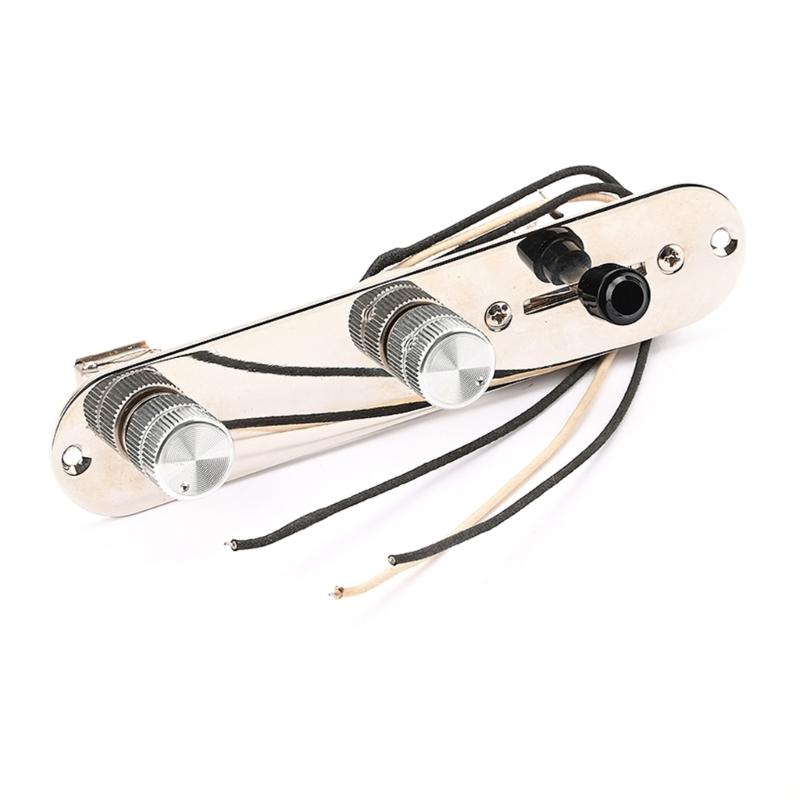 3 Way Guitar Control Plate Assembly Wired Loaded Prewired Guitar Switch Control Plate Musical Instrument Accessories