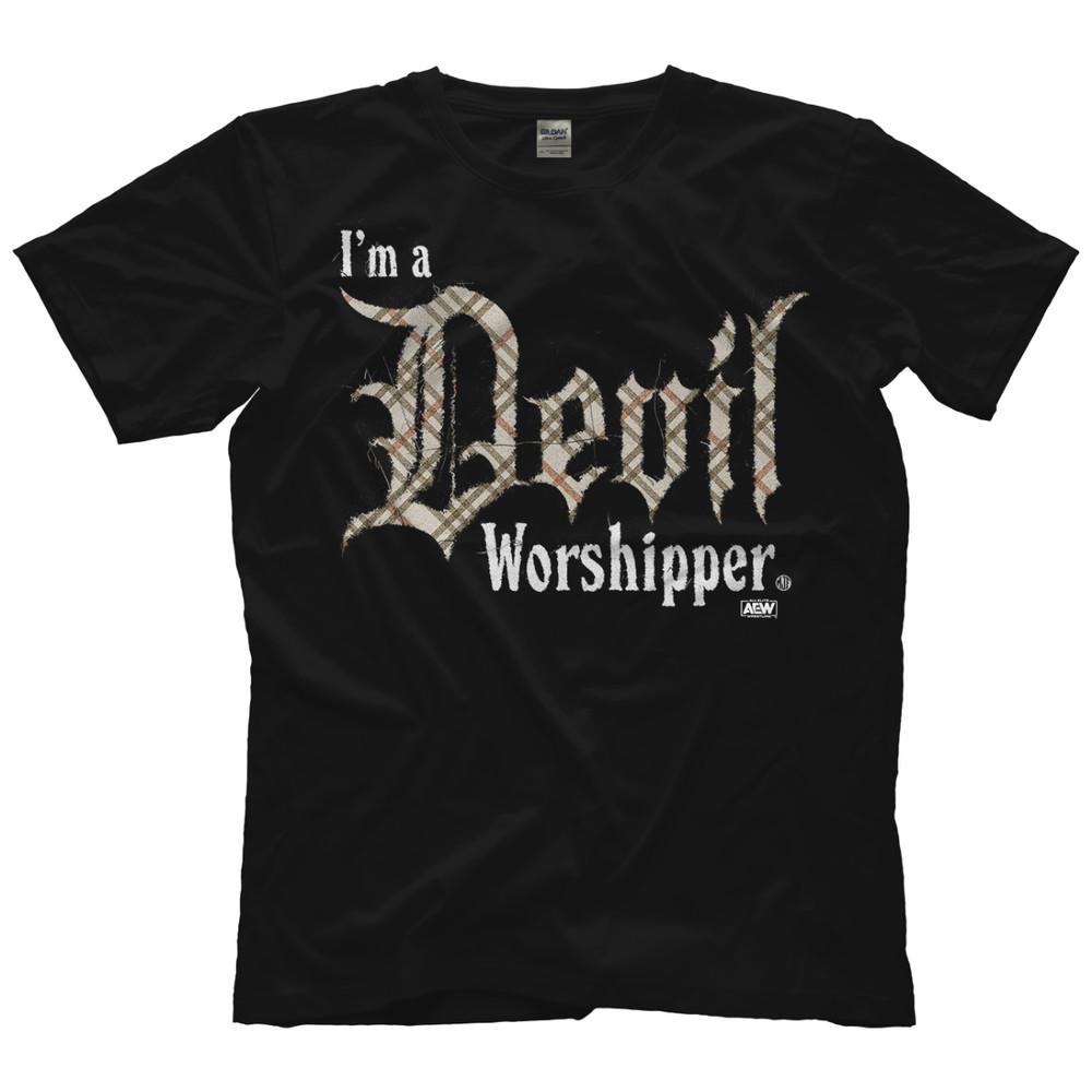 MJF  I#039;m a Devil Worshipper AEW Official TShirt Unisex T-Shirt L