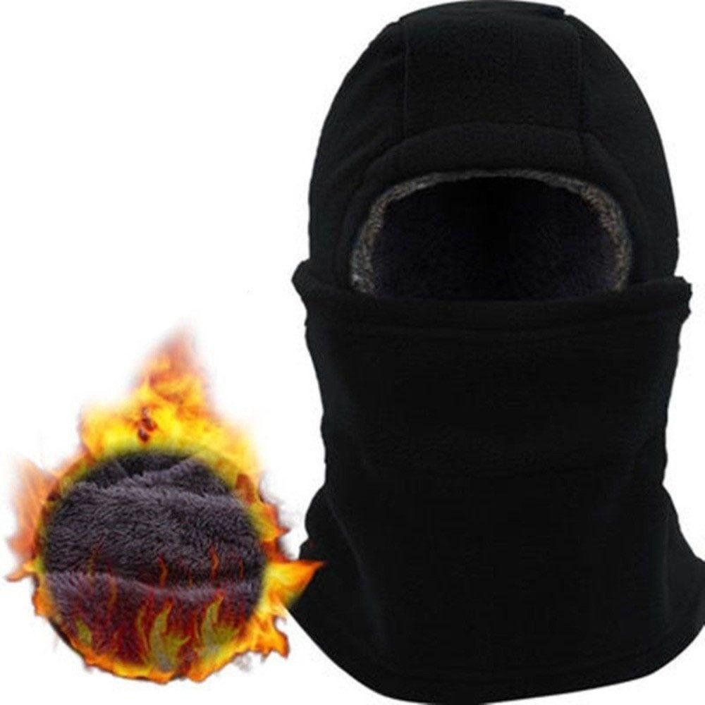 Thick Warm Beanie Hat Multifuction Full Face Mask Fashion Winter Hat Female