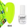 GELPOLISH Nail Art Set: Base, Top Coat, Transparent & White Gel Polishes