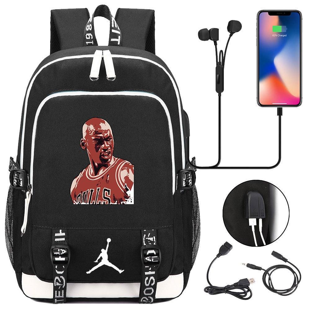3-delige Schoolrugzakset voor Studenten Grote Capaciteit Oxford Stof Schooltas met Schouderband en Etui Backpack