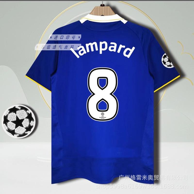 Retro jersey Chelsea series jersey long short sleeve explosive star collection 8 Lampard 9 Torres football jersey S