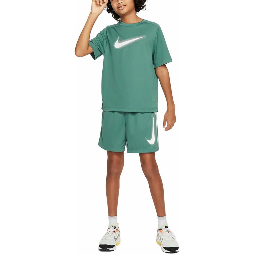 Nike Multi Dri FIT T Shirt Coastal Blue Kids' DX5386-361