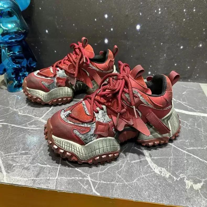 Módní robustní tenisky pánské designové horolezecké boty módní ležérní kožené látkové prodyšné s platformou zvyšující výšku sportovní boty