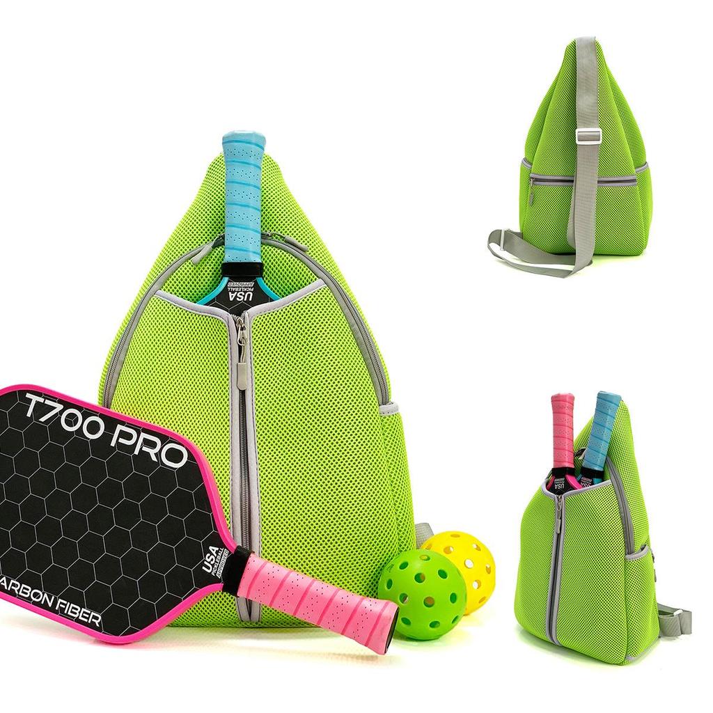 2025 Portable Sports Bag for Badminton, Tennis & Pickleball - Fits 2 Rackets, Handheld, Large-Capacity, Down Cotton