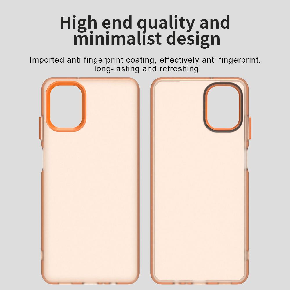 For Samsung Galaxy F06 5G/M06 5G Case PC+TPU+PET Matte Anti-Drop Phone Back Cover