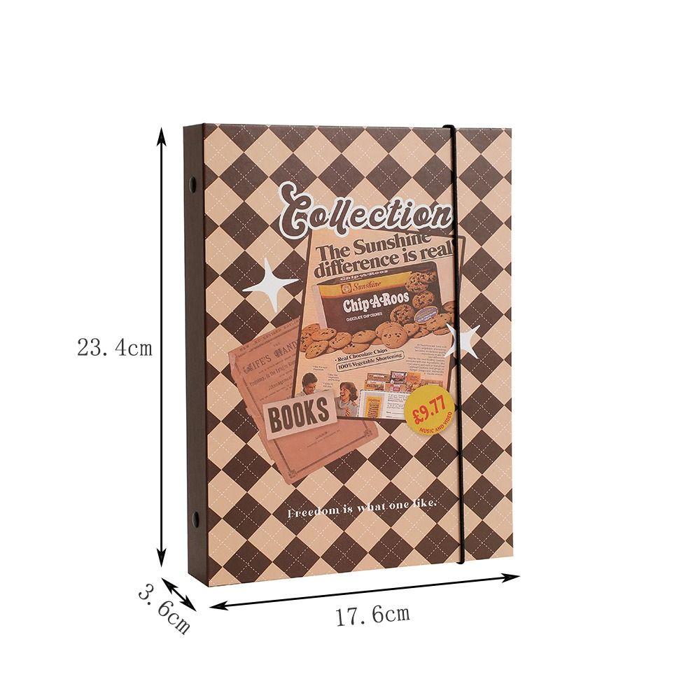 Loose Leaf A5 Binder Photocard Holder Album Cover Idol Card Collect Book Collection Around Idols