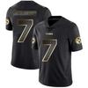 Pittsburgh Steelers NFL Football Jersey Mens Cotton Blend Team Uniform 90 Watt 30 Conner 55 Bush 19 Smith-Schuster Black Gold